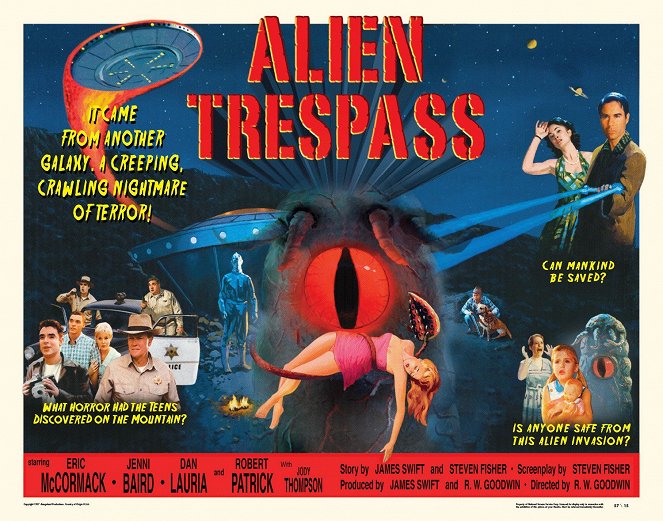 Alien Trespass - Julisteet