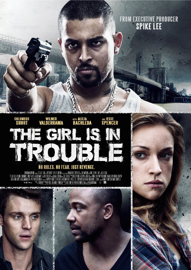 The Girl Is in Trouble - Plakátok