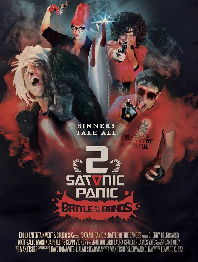 Satanic Panic 2: Battle of the Bands - Affiches