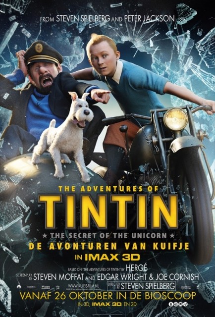 Tintin seikkailut: Yksisarvisen salaisuus - Julisteet
