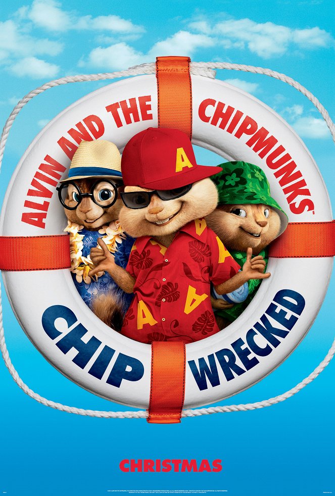 Alvin and the Chipmunks: Chipwrecked - Posters