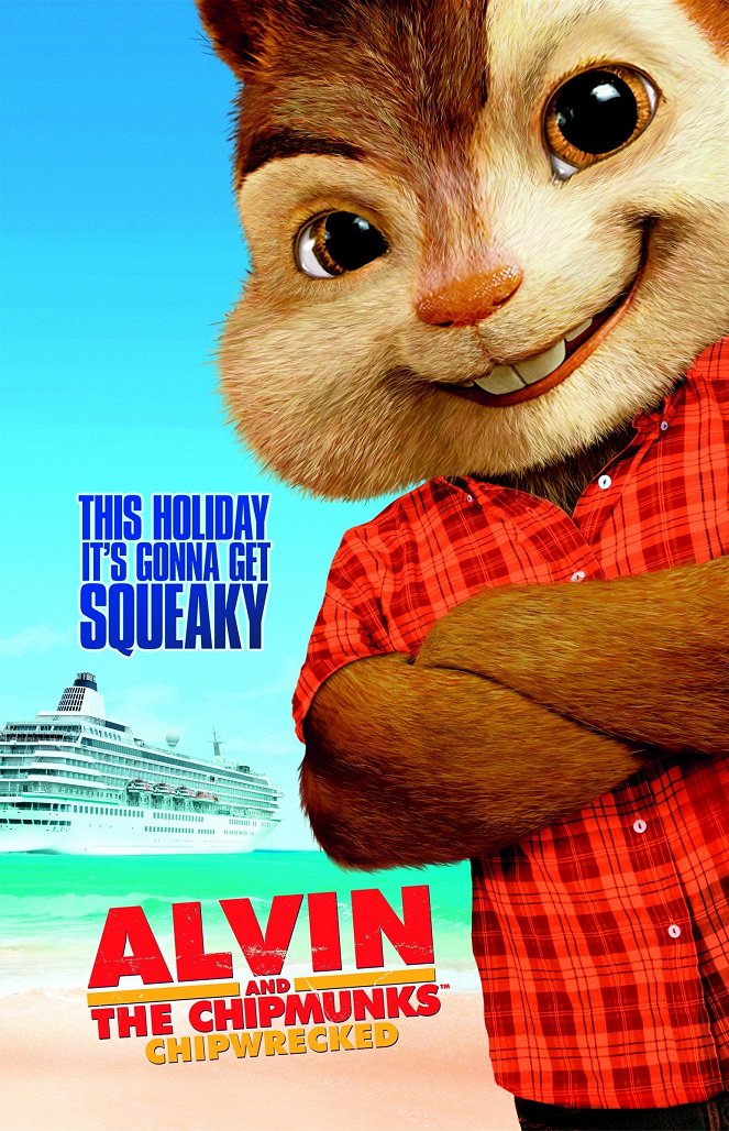 Alvin and the Chipmunks: Chipwrecked - Posters