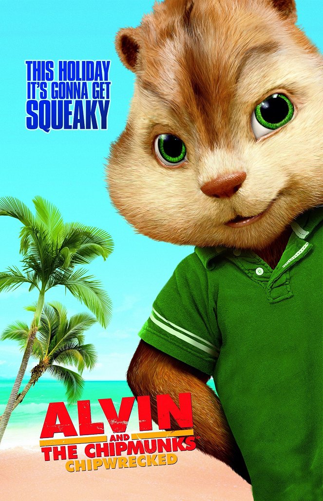 Alvin e os Esquilos 3: Naufragados - Cartazes