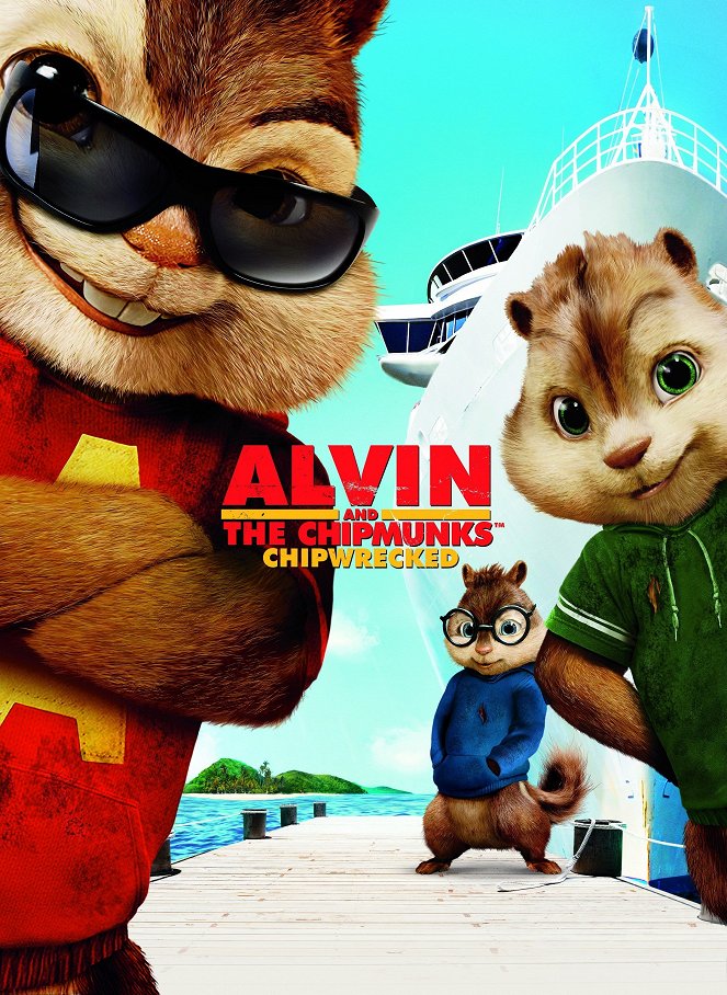 Alvin e os Esquilos 3: Naufragados - Cartazes