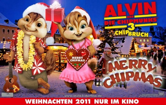 Alvin und die Chipmunks 3: Chipbruch - Plakate
