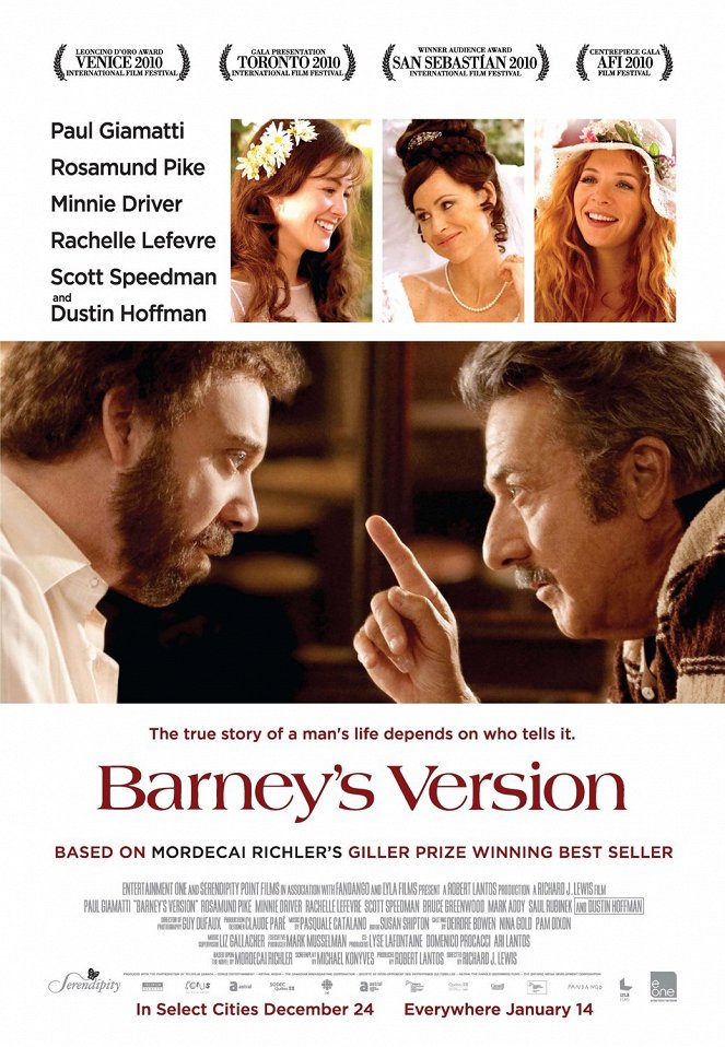 Barney's Version - Posters