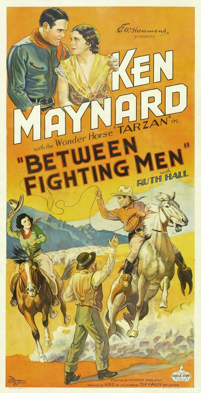 Between Fighting Men - Plakaty