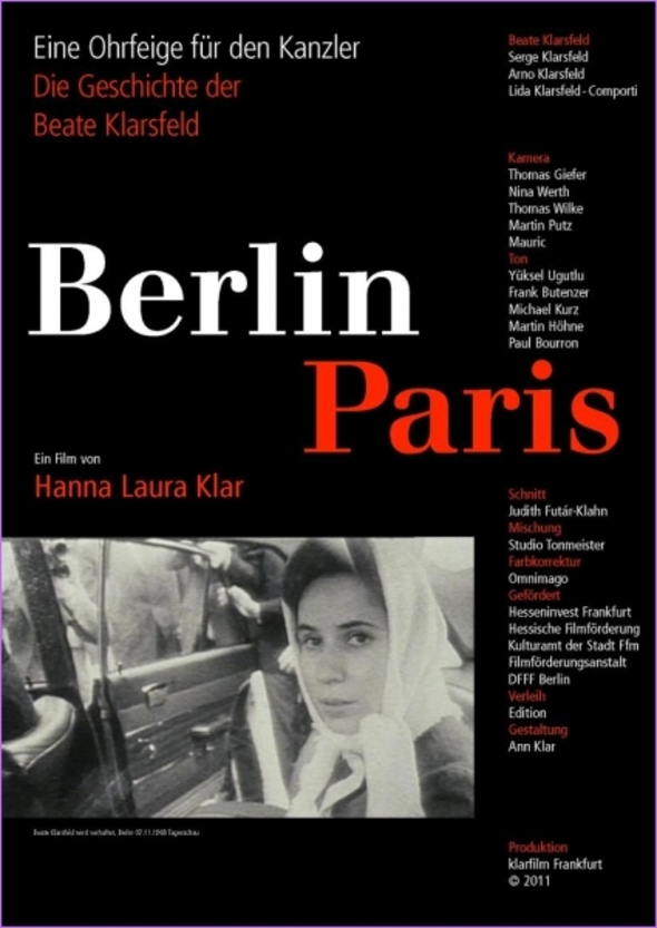 Berlin - Paris: Die Geschichte der Beate Klarsfeld - Carteles
