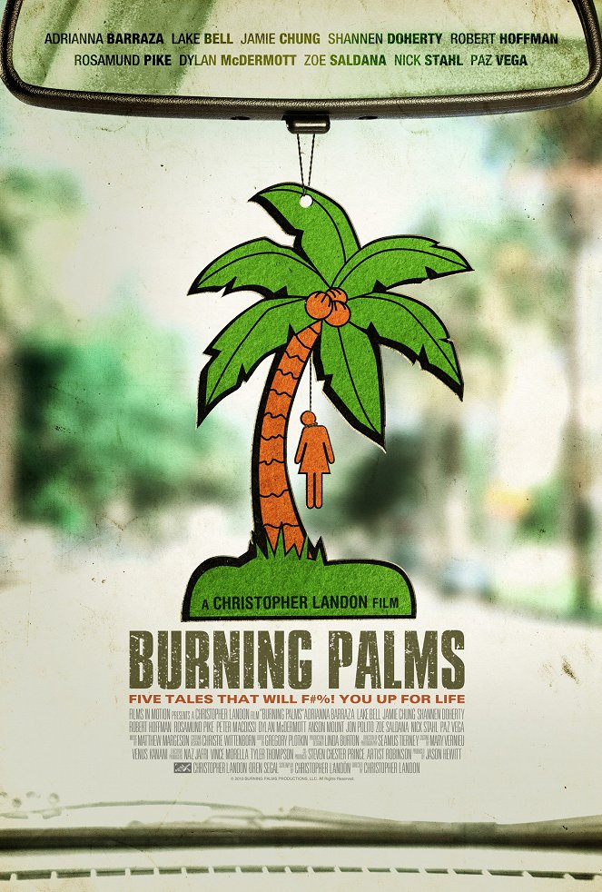 Burning Palms - Plakate