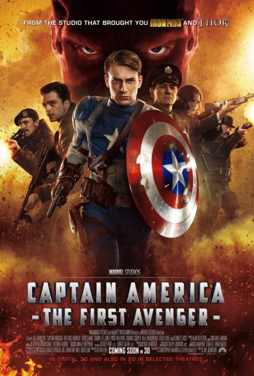 Amerika Kapitány: Az első bosszúálló - Plakátok