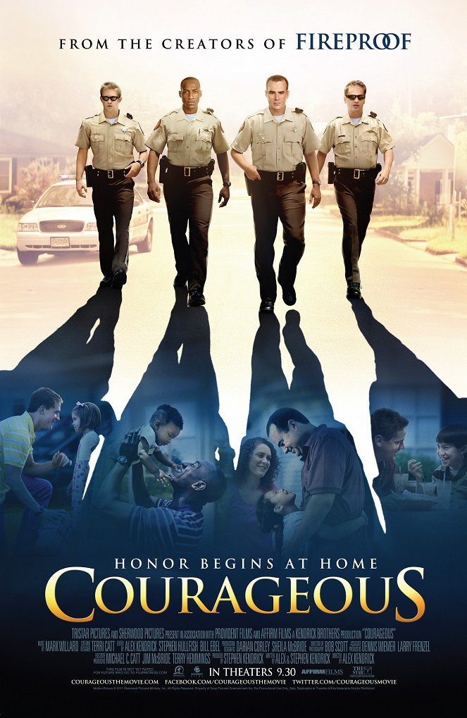 Courageous - Plakátok
