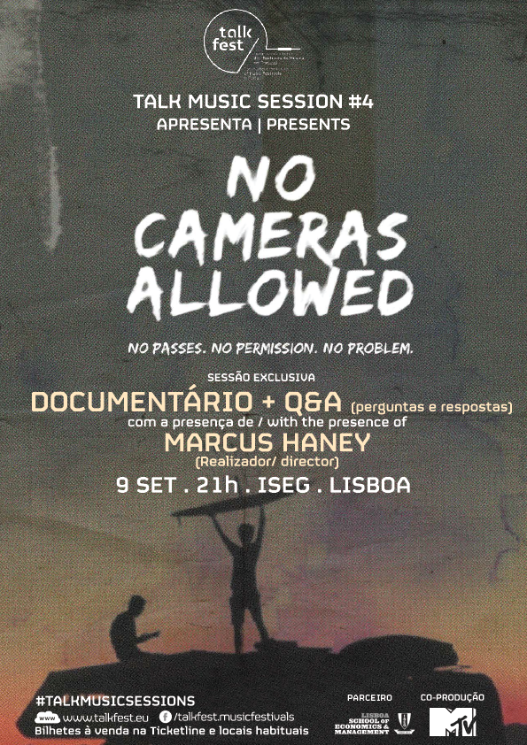 No Cameras Allowed - Cartazes