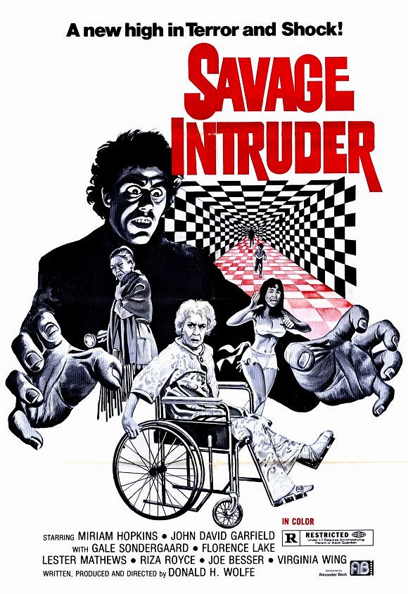 Savage Intruder - Plakaty