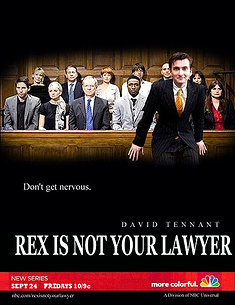 Rex Is Not Your Lawyer - Julisteet