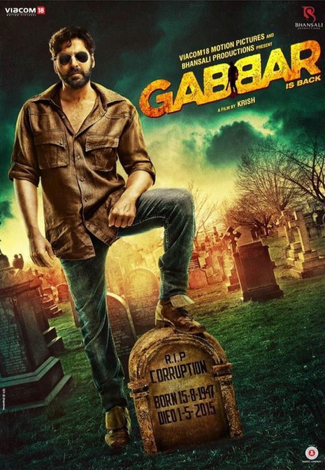 Gabbar is Back - Cartazes