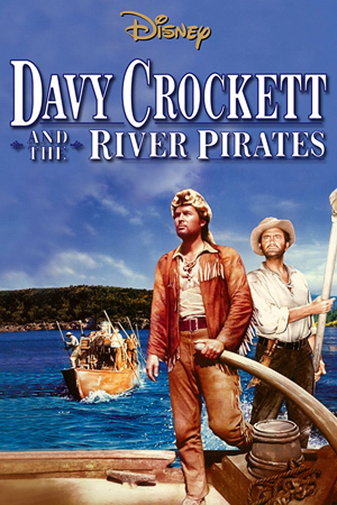 Davy Crockett et les pirates de la rivière - Affiches