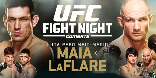 UFC Fight Night: Maia vs. LaFlare - Posters