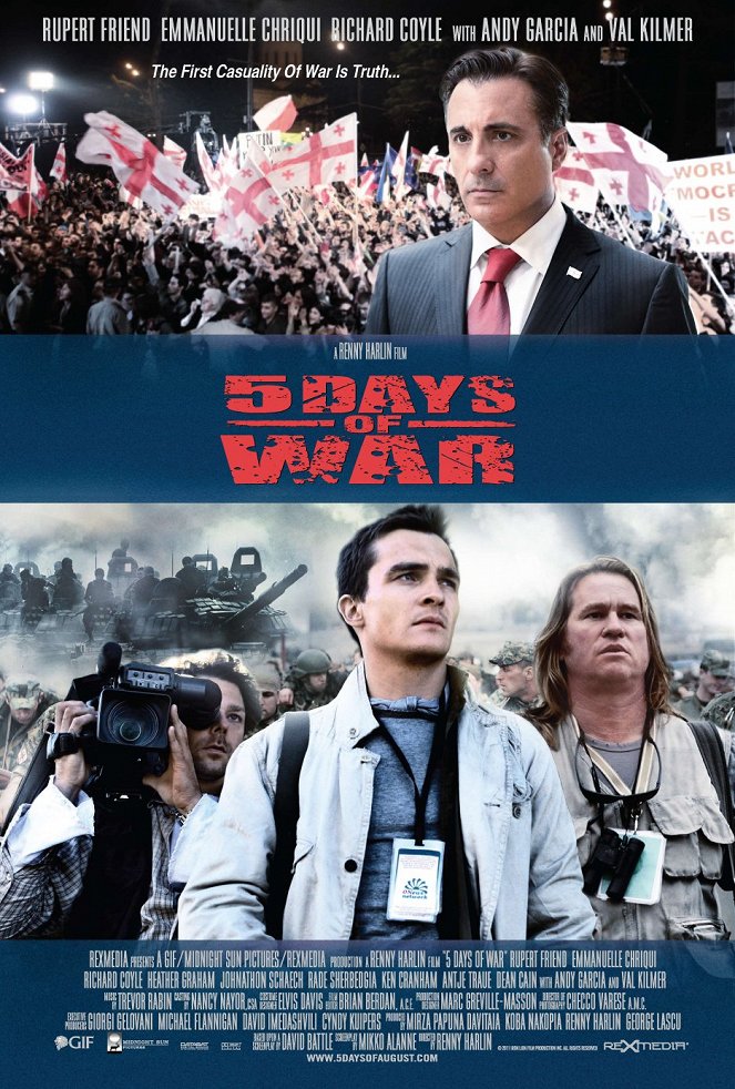 5 Days of War - Plakate