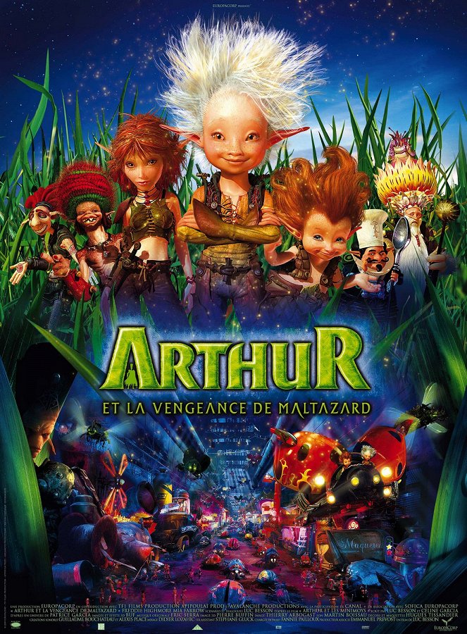 Arthur: Maltazár bosszúja - Plakátok