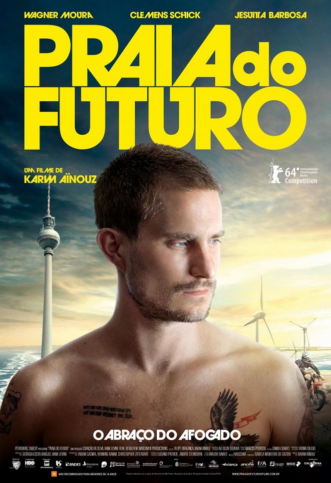Praia do futuro - Plakátok