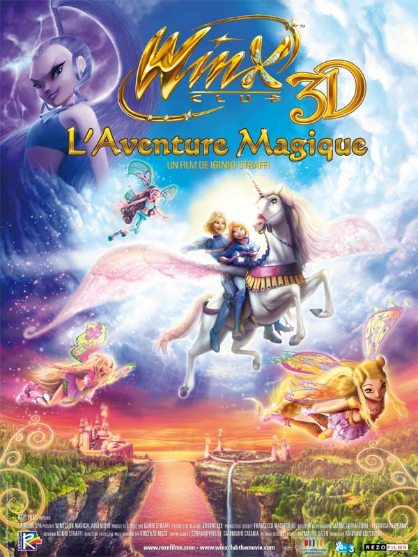 Winx Club, l'aventure magique 3D - Affiches