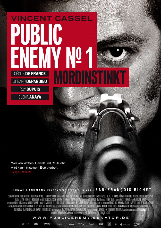 Public Enemy No. 1 - Mordinstinkt - Plakate