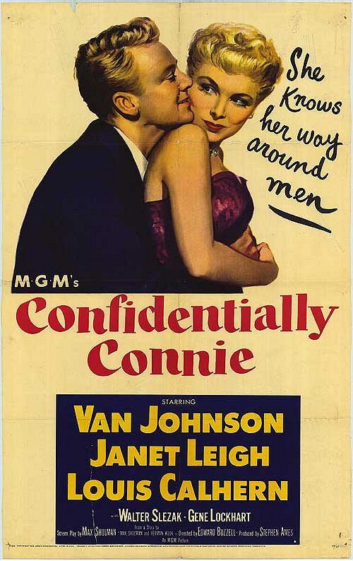Confidentially Connie - Affiches