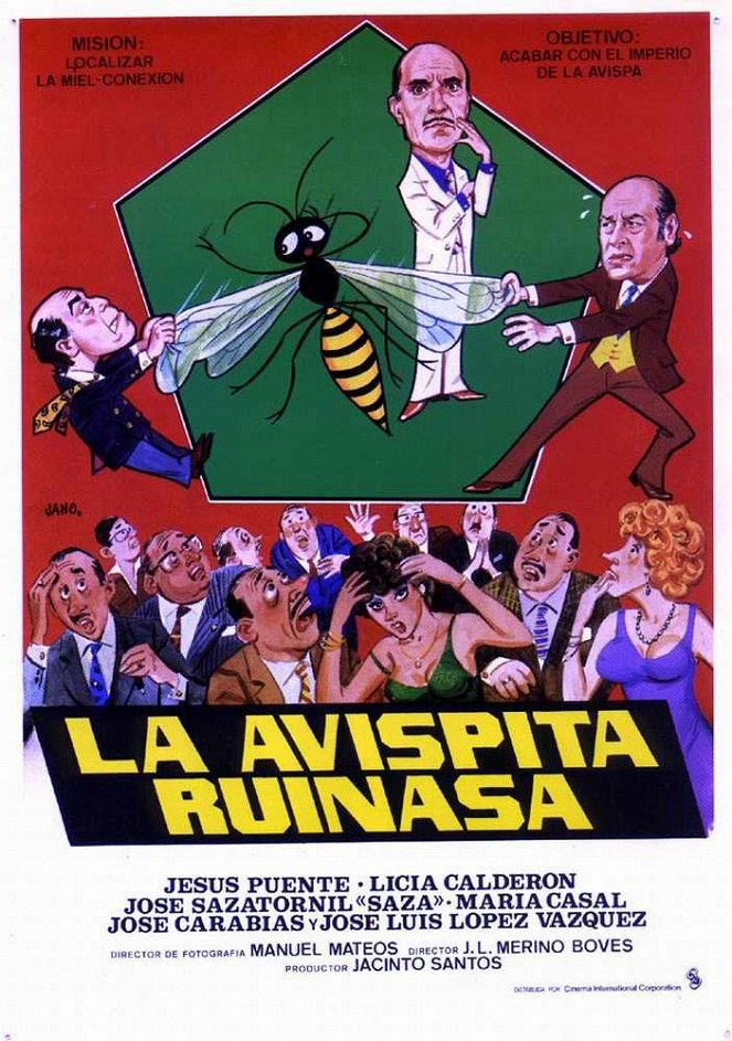 La avispita Ruinasa - Plakaty