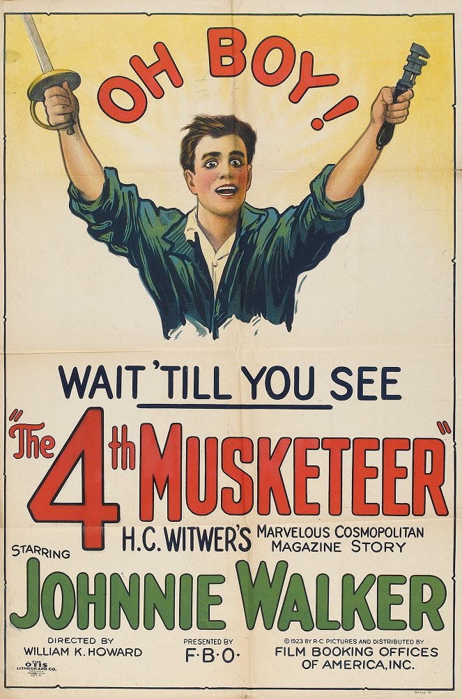 The Fourth Musketeer - Carteles