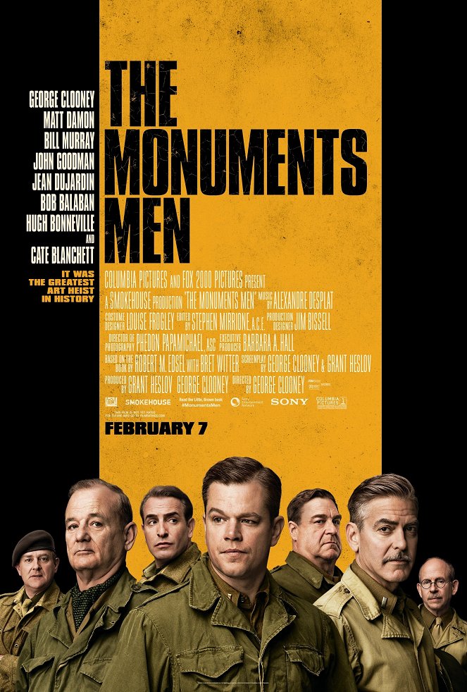 Monuments Men, The - Julisteet