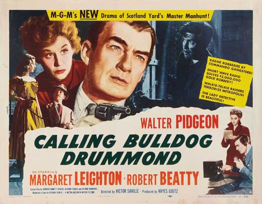 Calling Bulldog Drummond - Plakaty