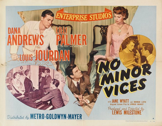 No Minor Vices - Plakate