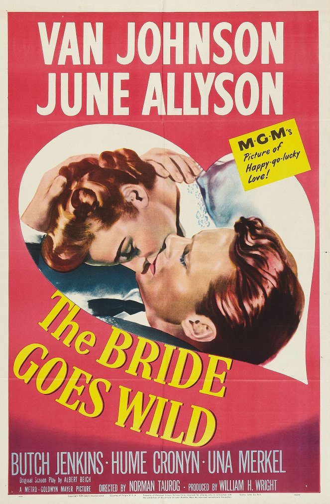 The Bride Goes Wild - Posters