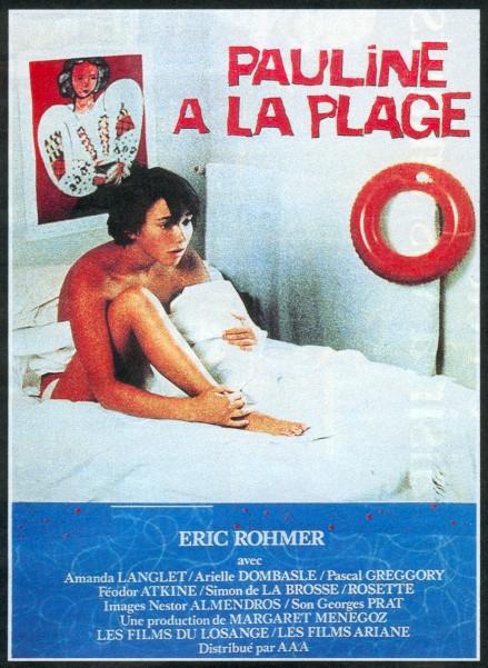 Pauline à la plage - Posters