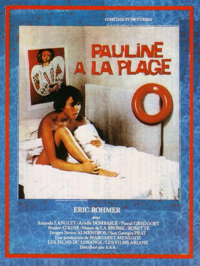 Pauline à la plage - Affiches