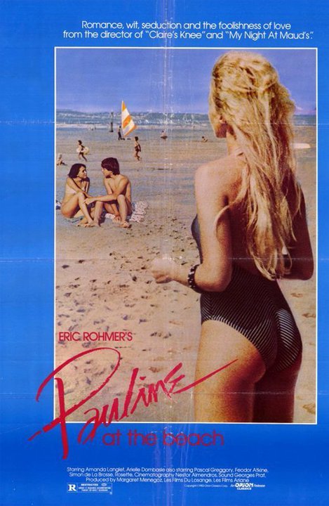 Pauline à la plage - Posters