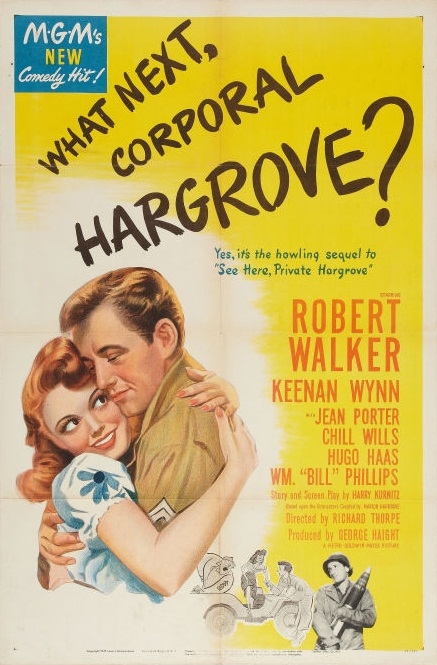What Next, Corporal Hargrove? - Posters