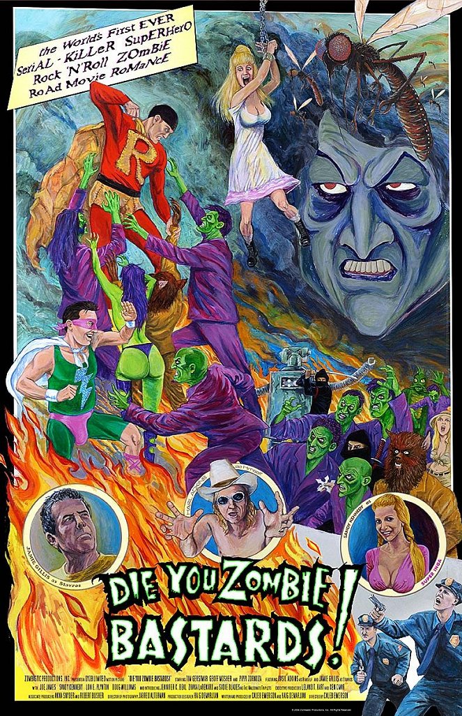 Die You Zombie Bastards! - Posters