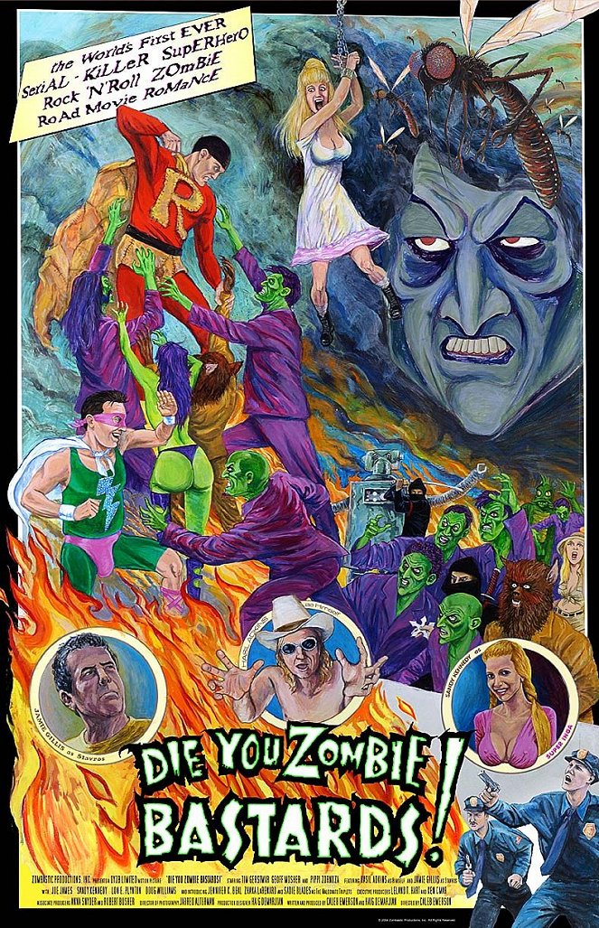 Die You Zombie Bastards! - Affiches