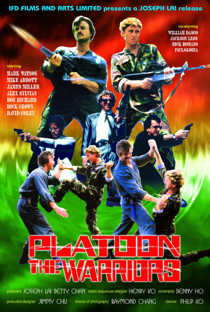 Platoon Warriors - Plakate