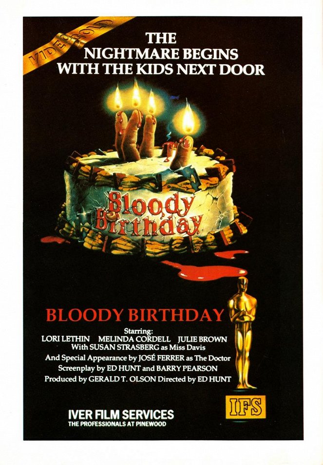 Bloody Birthday - Plakátok