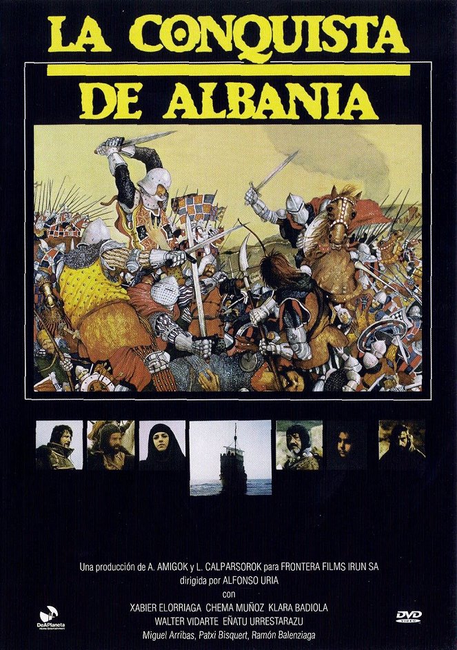 La conquista de Albania - Carteles