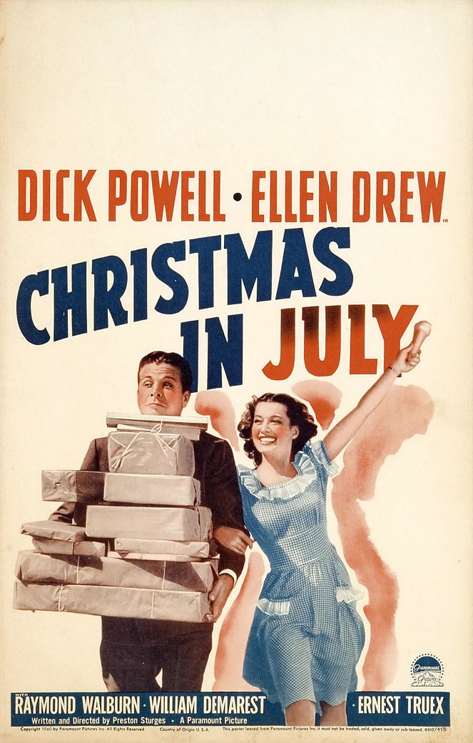 Weihnachten im Juli - Plakate