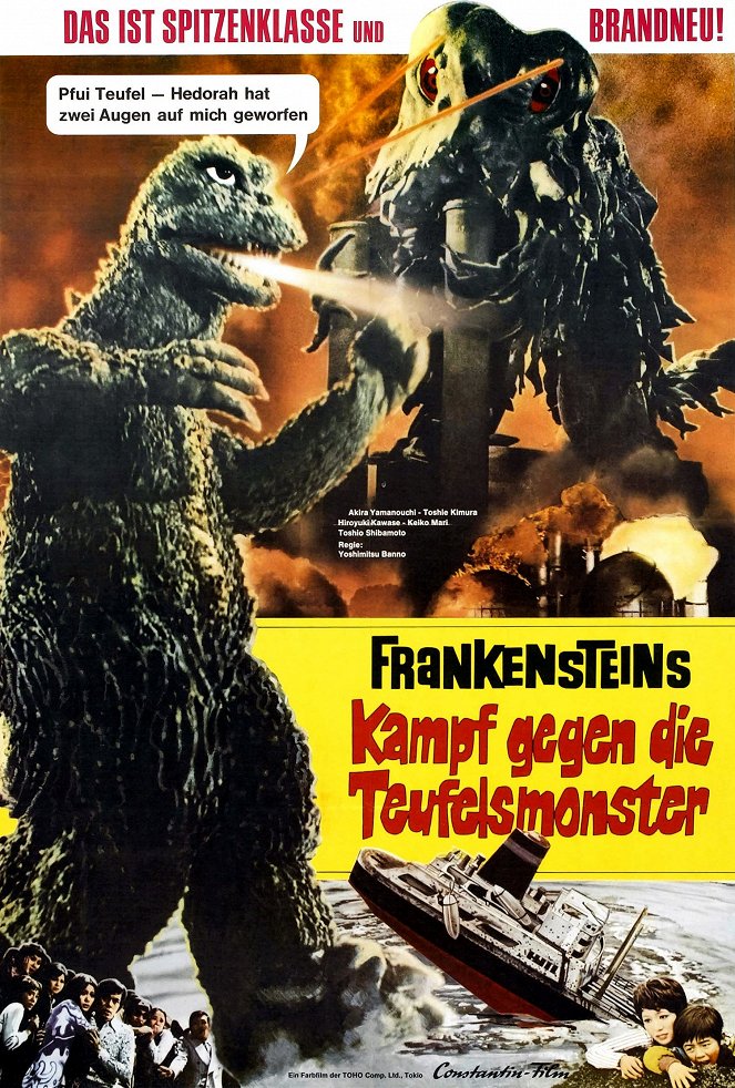 Frankensteins Kampf gegen die Teufelsmonster - Plakate