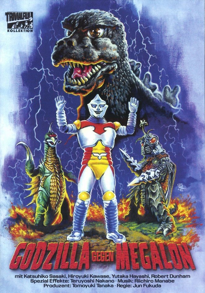 Godzilla gegen Megalon - Plakate