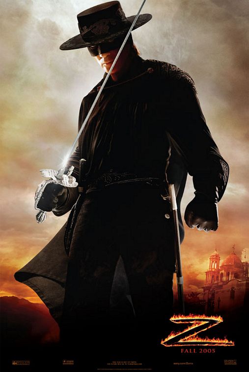 La Légende de Zorro - Affiches