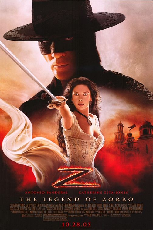 La leyenda del Zorro - Carteles