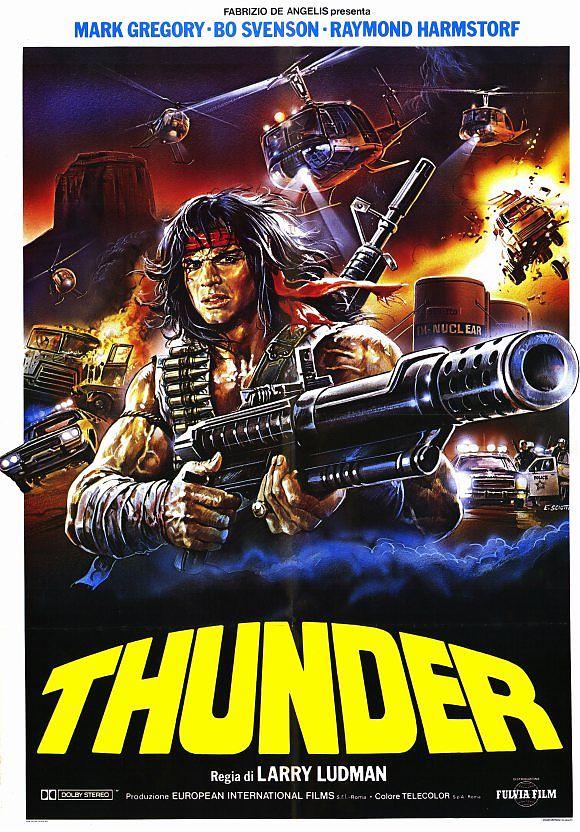 Thunder - Plakátok
