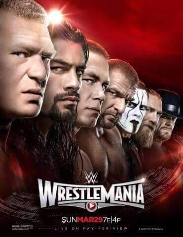 WrestleMania 31 - Plakate