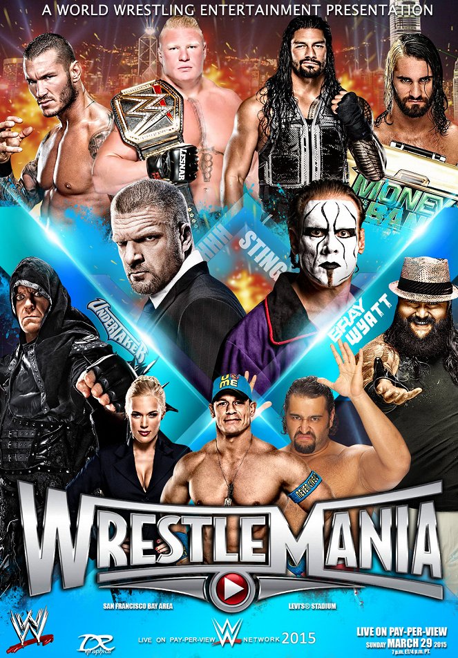WrestleMania 31 - Plakaty